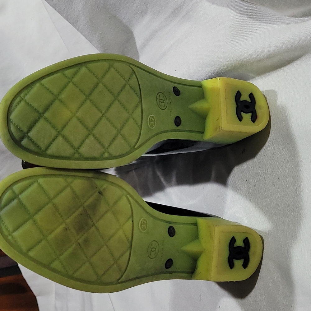 Chanel rain boots EU37 rubber - Picture 10 of 16